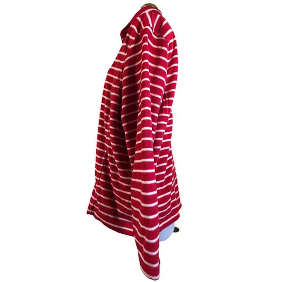 Lands End 3/4 Zip Pullover Fleece Sweater Women Size 1X - Picture 2 of 5